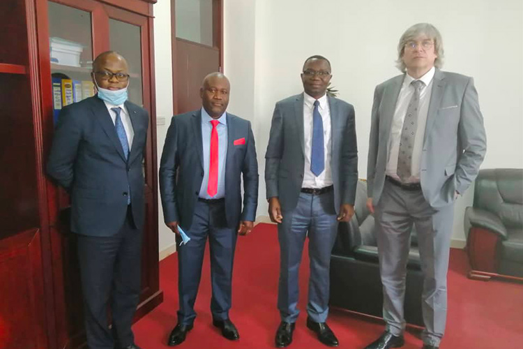 11th May 2021 – Meeting with the Minister of Industry RACHID KAHONGYA & our delegation