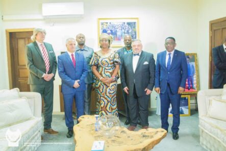 Signature of Protocol of Cooperation with the Minister of Profotional Formation – DRC<br><br>17 Oct 2021 to 01 Nov 2021 &#8211; The official delegation of the Arab-African Council and the Swiss organization REFAI-NGO to Central Africa
