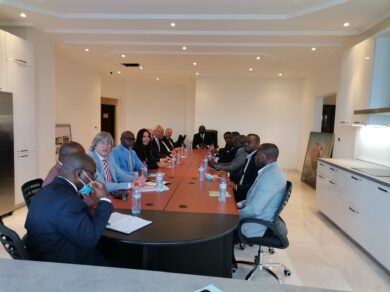 Meeting with Minister of Agriculture &#8211; Brazzaville <br><br>17 Oct 2021 to 01 Nov 2021 &#8211; The official delegation of the Arab-African Council and the Swiss organization REFAI-NGO to Central Africa