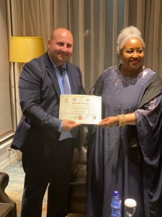 H.M. Queen Sheba III honor the members of the delegation of AACID and REFAI-NGO to Congo<br><br>17 Oct 2021 to 01 Nov 2021 &#8211; The official delegation of the Arab-African Council and the Swiss organization REFAI-NGO to Central Africa